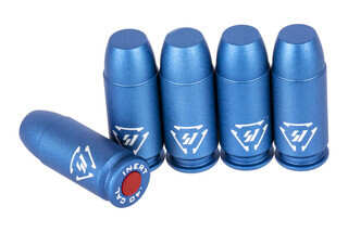Strike Industries .40 S&W dummy rounds contains 5 precision machined aluminum with tough blue anodized finish.